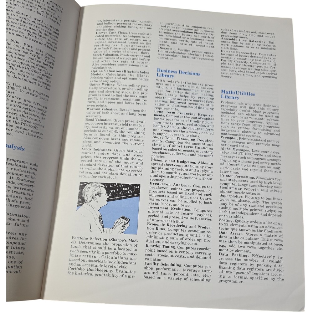 Texas Instruments TI 58/59 Programmable Solid State Software Libraries Catalog - Picture 4 of 4